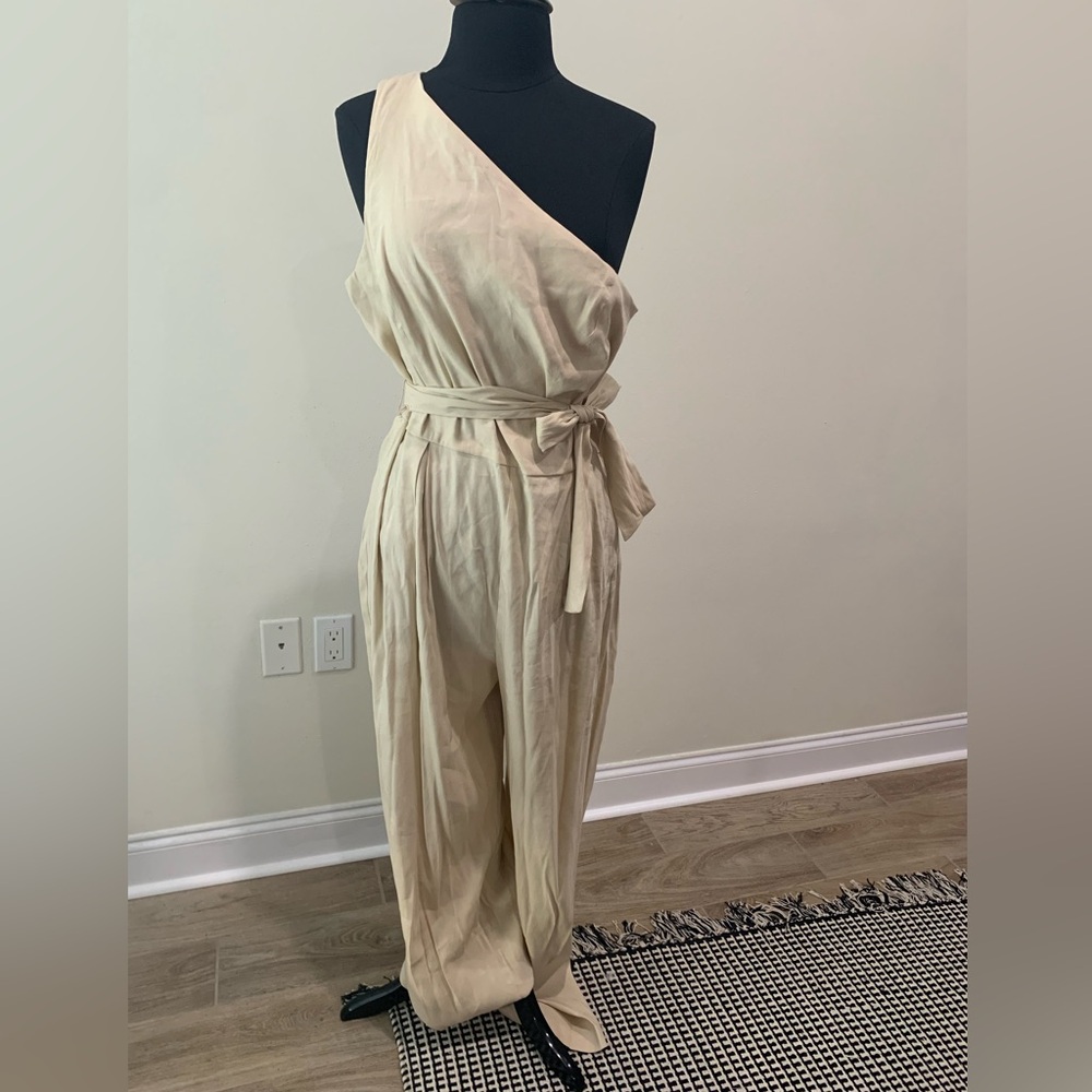 Antonio Melani One-Shoulder Jumpsuit